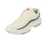 NIKE Mens Air Max 95 Ultra Sneaker, White White Cool Grey Total Orange, 9 UK