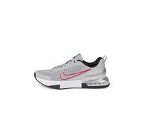 NIKE Mens Air Max Alpha Trainer 6 Sneaker, Flt Silver University Red, 10.5 UK