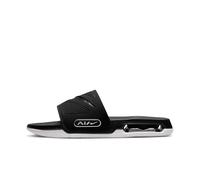 Nike Men's Air Max Cirro Just Do It Solarsoft Slide Athletic Sandals, Black Silver White, 12 Women/11 Men