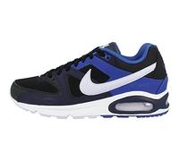 NIKE Men's Air Max Command Running Shoes, Black Black Ghost Blackened Blue Game Royal White 048, 8 UK