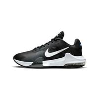 NIKE Men's Air Max Impact 4 Sneaker, Black White Anthracite Racer Blue, 10 UK