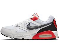 Nike Men's Air Max Ivo Trainers, White, Dark Grey, Habanero Red 100, EU 46, White Dark Grey Habanero Red 100, 11 UK