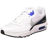 NIKE Men's Air Max Ltd 3 Sneaker, White Lt Smoke Gray Game Royal, 7 UK
