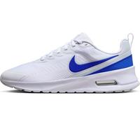 Nike Men's Air Max Nuaxis Shoe, White Racer Blue Black White, 8.5 UK