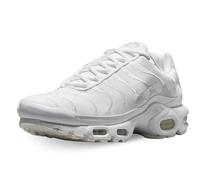 NIKE Mens Air Max Plus Running Shoes, White White White White 001, 6 UK