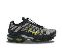 NIKE Men's AIR MAX Plus Utility Sneaker, Black White Metallic Silver, 7 UK