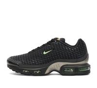 Nike Men's Air Max Plus VII Sneaker Black/Illusion Green/Dark Smoke Grey UK 9.5