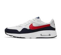 NIKE Mens Air Max Sneaker, White University Red Obsidian, 10 UK