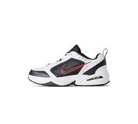 NIKE Men's Air Monarch Iv Gymnastics Shoe, White White Black Varsity Red 101, 7 UK