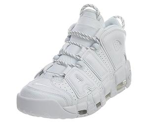 NIKE Men's Air More Uptempo '96 Sneaker, 9.5 UK White