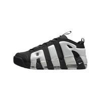 NIKE Men's Air More Uptempo Low Sneaker, Black Photon Dust Metallic Silver, 8.5 UK
