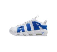 NIKE Men's AIR More Uptempo Low Sneaker, White Hyper Royal Psychic Blue, 6 UK