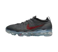 NIKE Men's Air Vapormax 2023 Flyknit Sneaker, Dark Grey Gym Red Cool Grey Wolf Grey, 7 UK