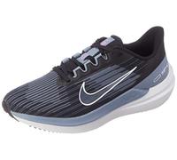 NIKE Men's Air Winflo 9 Sneaker, Black White Ashen Slate Pink Spell, 6.5 UK