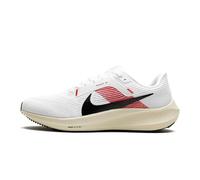 NIKE Men's AIR Zoom Pegasus 40 EK Sneaker, White/Black-Chile RED-Coconut Milk, 12 UK