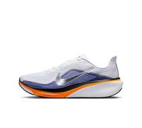 Nike Mens Air Zoom Pegasus 42, White/Metallic Silver/Lapis/Total Orange, 9.5