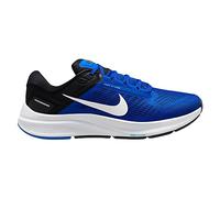 Nike Men's Air Zoom Structure 24 Men's Road Running Shoes, Old Royal White Black Racer Blue, 9 UK