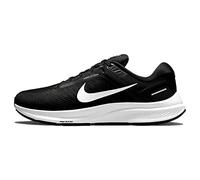 Nike Men's Air Zoom Structure 24 Trainers, Black Off Noir Pure Platinum Metallic Silver, 8 UK