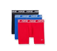 Nike Men's All Day Micro Stretch Boxer Brief Underwear (3-Pack), University Red/Game Royal/Black, L
