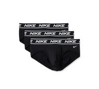 Nike Men's All Day Micro Stretch Hip Brief Underwear (3-Pack), Black/Black/Black, L (Pack of 3)