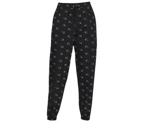 Nike Mens All-Over Logo Black Thin Track Pants - Size Small