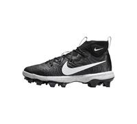 Nike Mens Alpha Huarache NXT MCS Baseball Cleats Shoes, Black/Dark Smoke Grey/White, 14