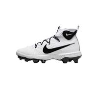 Nike Mens Alpha Huarache NXT MCS Baseball Cleats Shoes, White/Black, 11