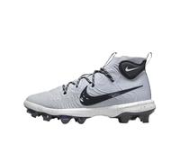 Nike Mens Alpha Huarache NXT MCS Baseball Cleats Shoes, Wolf Grey/White/Pure Platinum/Dark Smoke Grey, 11
