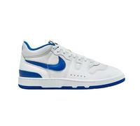Nike Mens Attack Leather Trainers - White/Blue - 9.5 UK - White/Blue - 100% Mixed