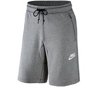 Nike Men's AV15 Fleece Sweat Shorts - Dark Grey Heather/Black, Large