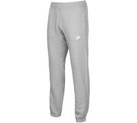 Nike Mens AW77 Cuffed Fleece Lined Joggers Track Sweat Pants (Black,Grey) - 586031 (X-Large, Grey)