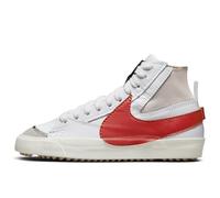 Nike Men's Blazer Mid '77 Jumbo Sneaker, White/Red/Black, 7 UK