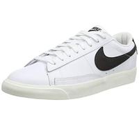 Nike Blazer Low Leather, Men’s Basketball Shoe, White/Black-sail, 7.5 UK