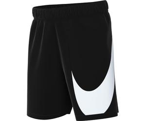 NIKE Mens Boys' Dri-fit Multi+ Swoosh Shorts, Black/White/Black, XS EU