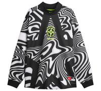 Nike Men's Brasil Goalkeeper Shirt Black/Volt