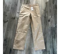 Nike Mens Cargo Trousers Beige W32 L34 Mens Skater Golf Pants (New)