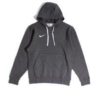 Nike Mens Charcoal Fleece Pullover Hoodie - Grey Cotton - Size Large