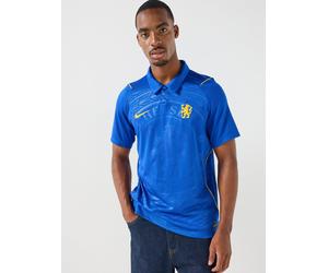 Nike Mens Chelsea 26/27 Home Short Sleeve Stadium Shirt, Bright Blue/Midwest Gold/Midwe, Size M, Men Bright Blue/Midwest Gold/Midwe