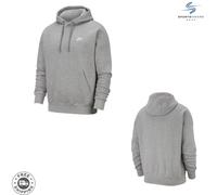 Nike Sportswear Club Fleece Pullover Hoodie Mens S Grey