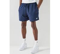 Nike Mens Club Flow French Terry Shorts, Obsidian/Obsidian/White, Size 2Xl, Men Obsidian/Obsidian/White