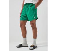 Nike Mens Club Flow Shorts, Malachite/White, Size M, Men Malachite/White