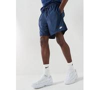 Nike Mens Club Flow Shorts, Obsidian/White, Size L, Men Obsidian/White