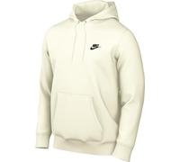 Nike Men's Club Ft Po Hooded Sweatshirt, Sail/Sail/Black, XL