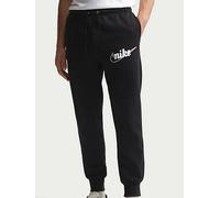 Nike Mens Club Joggers, Black/Black/White, Size S, Men Black/Black/White