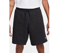 Nike Mens Club Knit Shorts, Black/White, Size L, Men Black/White