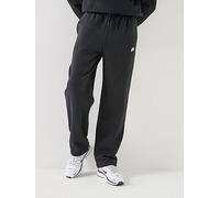 Nike Mens Club Open Hem Pants, Black/Black/White, Size M, Men Black/Black/White