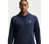 Nike Club Men's Pullover Fleece Hoodie - Blue - Cotton/Polyester S