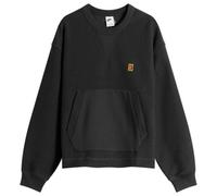 Nike Men's Club Rules Fleece Crew Sweatshirt Black/Sail 2XL