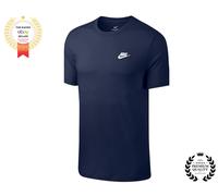 Nike - Sportswear Club T-Shirt - T-shirt size S, blue