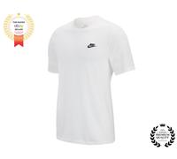 Nike Men's Club T-Shirt Cotton Short Sleeve Sportswear Casual Summer Tee S-XXL